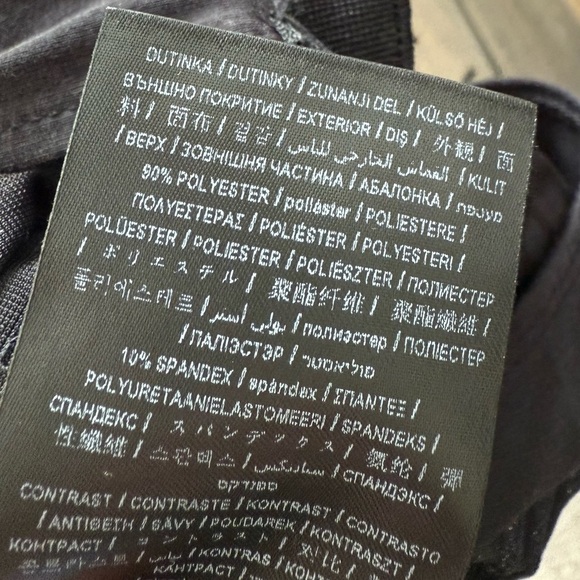 Guess Shimmer & Ribbed Open Back Bodysuit, size medium. - Picture 4 of 8